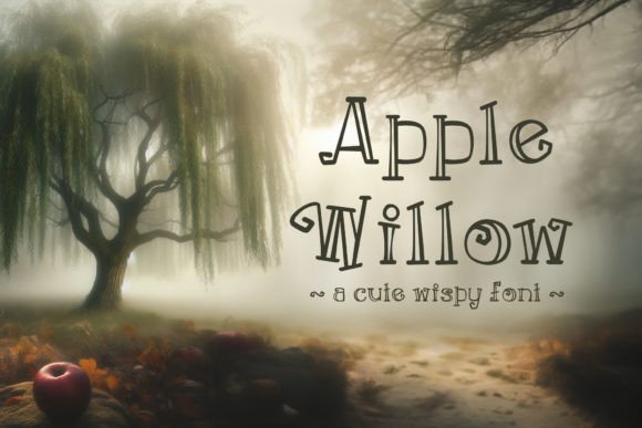 Apple Willow: A Whimsical Font for Branding and Design Projects