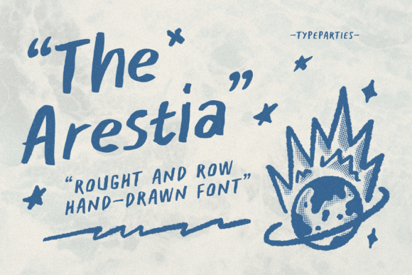 Arestia Review: A Rough Sans Serif Typeface for Editorial Design
