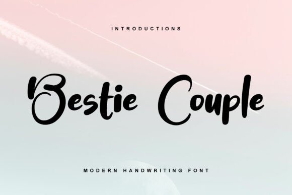 Bestie Couple Font Review: A Playful Display Typeface for Small Business Branding