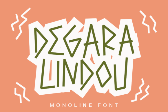 Degara Lindou: A Friendly Display Font for Handmade Product Makers
