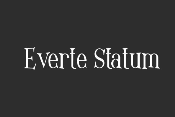 Everte Statum Font Review: A Playful Display Typeface for Handmade Products