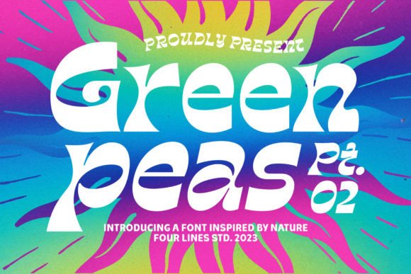 Green Peas Pt. 02: A Display Font for Modern Web Design
