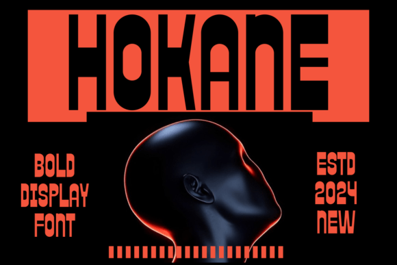 Hokane: A Display Font That Gives Your Brand a Bold New Voice