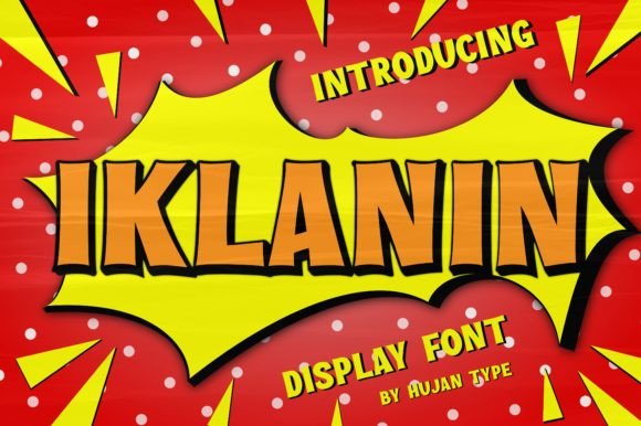 Iklanin: A Display Font That Brings Vintage Character to Modern Branding