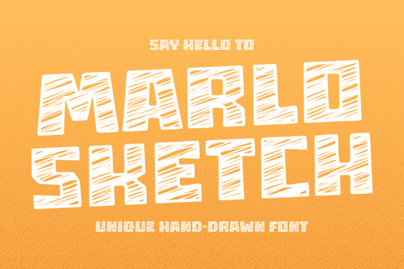 Marlo Sketch: A Playful Display Font for Editorial Design