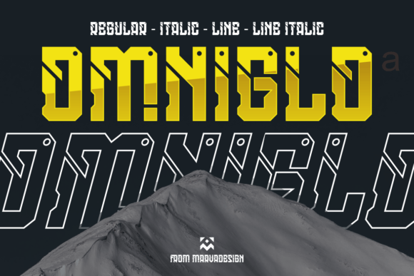 Omniglo: A Futuristic Display Font for Modern Web Design