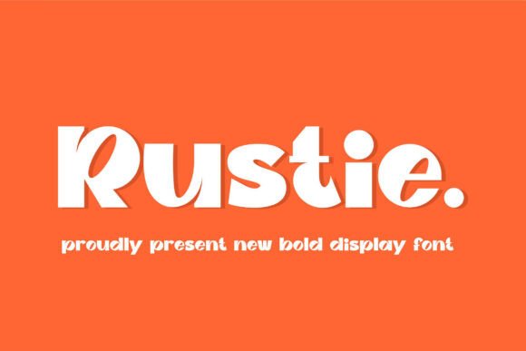 Rustie Font Review: A Modern Display Typeface for Campaign Design