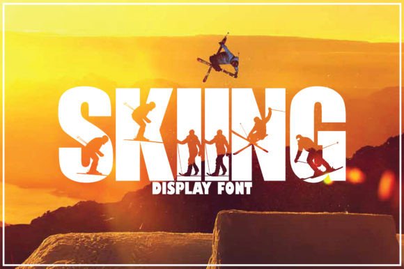 Skiing Font: A Playful Typeface for Memorable Branding
