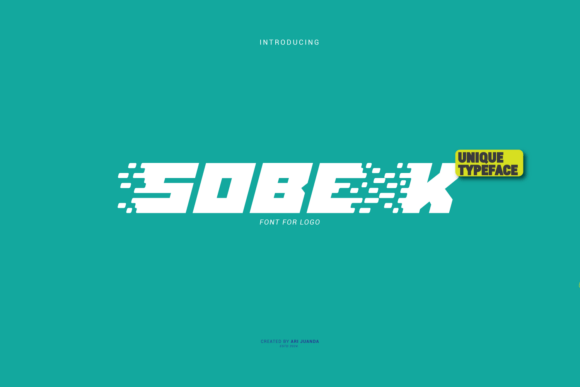 Sobek: A Display Font with Editorial Personality