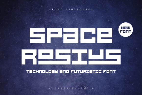 Space Rosius: A Display Typeface for Bold Branding